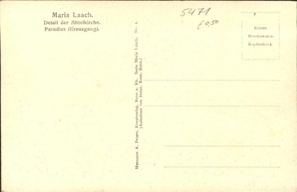 Kretz Maria Laach Abteikirche – Bild 2
