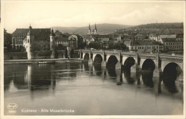 Koblenz Rhein Alte Moselbrücke