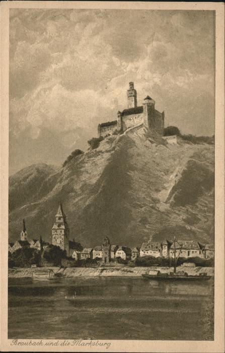 Braubach Rhein Marksburg