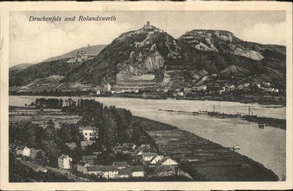 Rolandswerth Drachenfels Rhein
