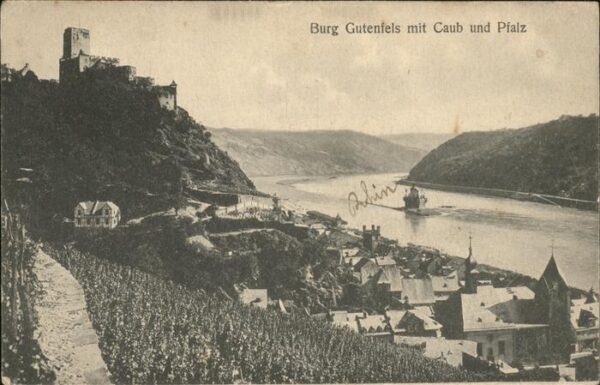 Caub Panorama Burg Gutenfels