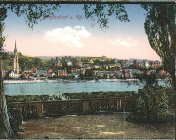 Koblenz Rhein Pfaffendorf Rheinpanorama