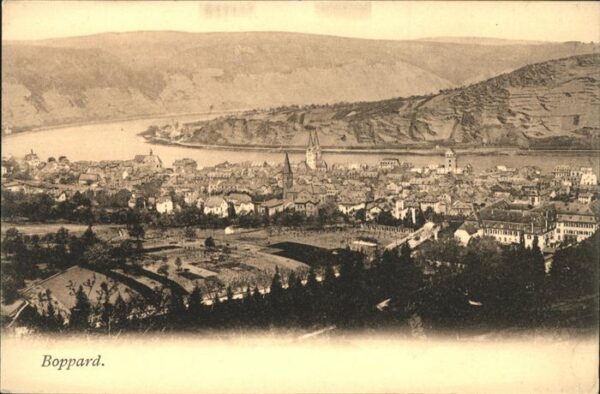Boppard Rhein Rheinpanorama