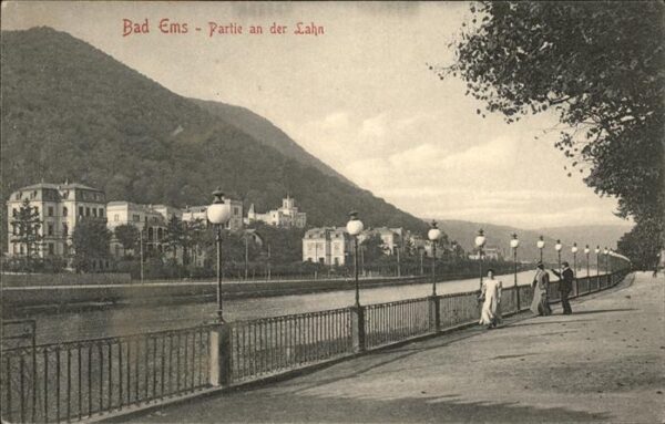 Bad Ems Promenade an der Lahn