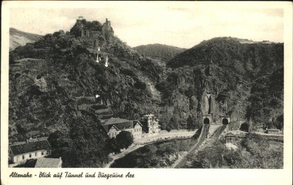Altenahr Tunnel Burgruine Are
