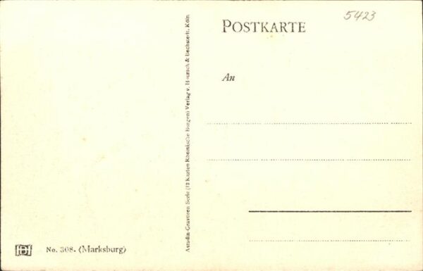 Braubach Rhein Rheinpanorama mit Marksburg Künstlerkar – Bild 2