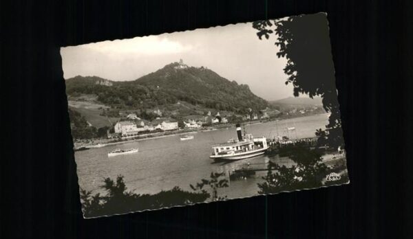 Koenigswinter Rhein Schiffe Siebengebirge