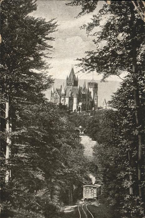 Koenigswinter Drachenburg mit Zahnradbahn