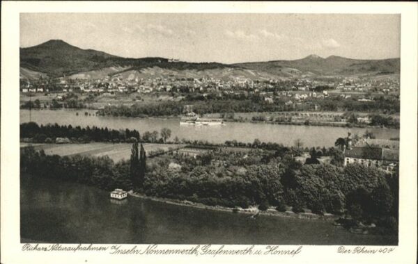 Remagen Inseln Nonnenwerth Grafenwerth und Honn