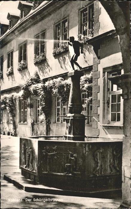 Koblenz Rhein Schängelbrunne