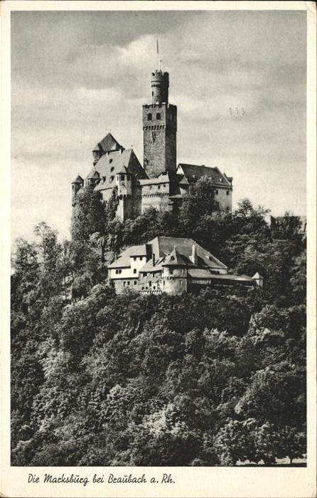 Braubach Rhein Marksburg