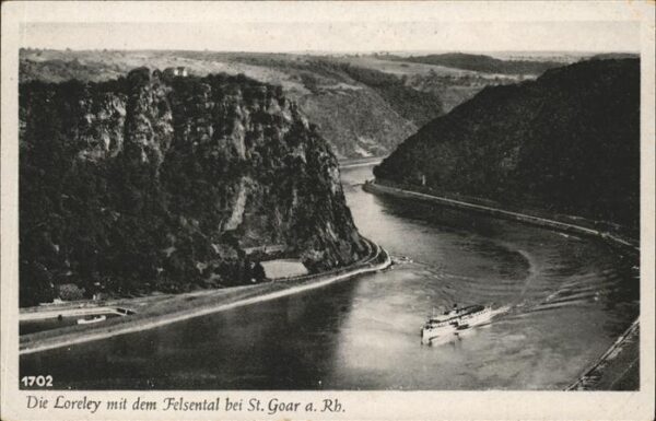 St Goar Loreley Schiff Rhein