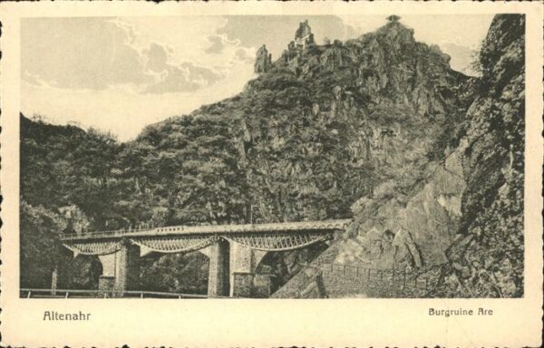 Altenahr Burgruine Are Brücke