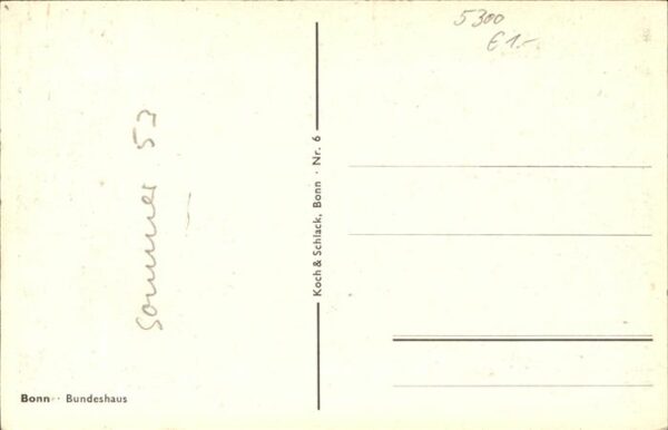 Bonn Rhein Bundeshaus – Bild 2