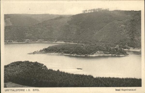Urfttalsperre Eifel Insel Krummenauel