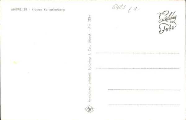 Ahrweiler Ahr Kloster Kalvarienberg – Bild 2