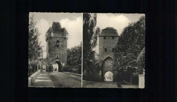 Ahrweiler Ahr Ober- und Niedertor