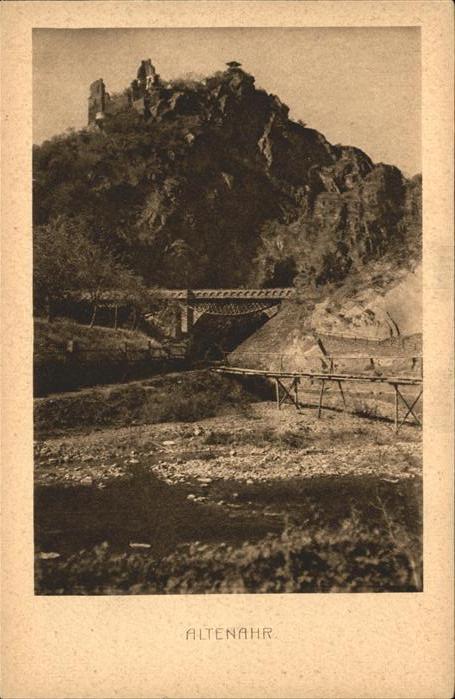 Altenahr Brücke Burg