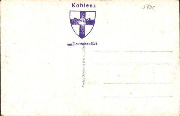 Koblenz Rhein Jesuitenkirche und Stadthaus – Bild 2