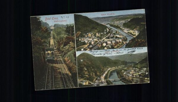 Bad Ems Malbergbahn Lahnpanorama