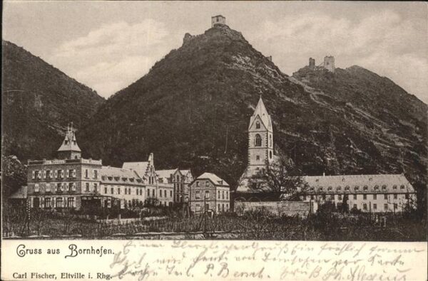 Kamp-Bornhofen Panorama mit Kirche