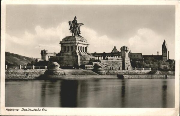 Koblenz Rhein Deutsches Eck