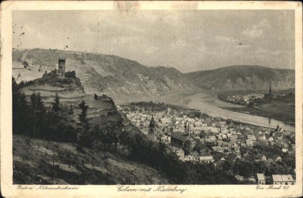 Kobern-Gondorf Panorama mit Niederburg