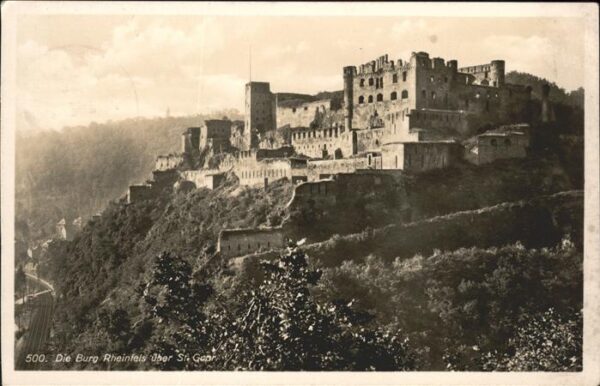 St Goar Burg Rheinfels