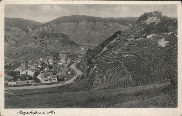 Mayschoss Panorama Ahre Weinberge