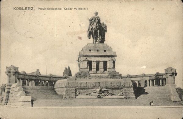 Koblenz Rhein Deutsches Eck Kaiser-Wilhelm-Denkmal