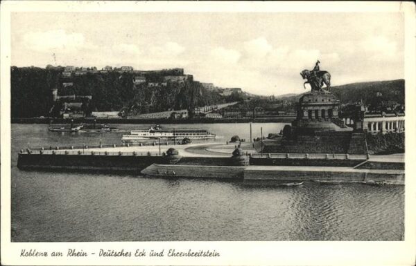 Koblenz Rhein Deutsches Eck Ehrenbreitstein