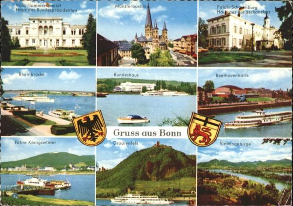 Bonn Rhein Villa Hammerschmidt Palais Schaumburg M