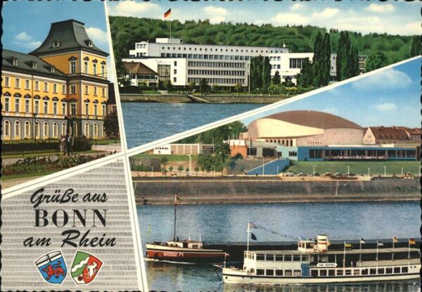 Bonn Rhein Universität Bundeshaus Beethovenhalle S