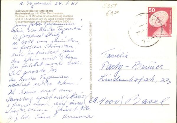 Bad Muenstereifel Eiffelsberg Radioteleskop – Bild 2