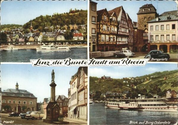 Linz Rhein Burgplatz Markt Burg Ockenfels