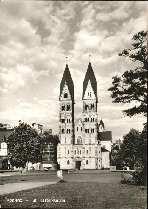 Koblenz Rhein St.Kastor-Kirche