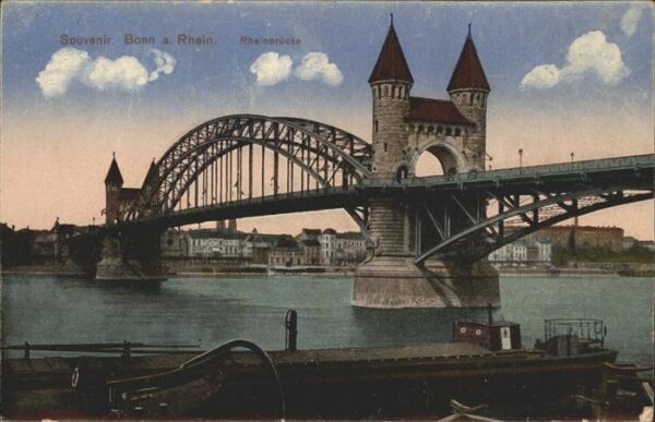 Bonn Rhein Rheinbrücke