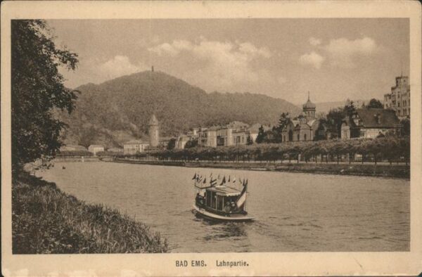 Bad Ems Lahnpartie Schiff