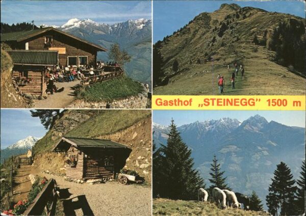 Dorf Tirol Berggasthof Steinegg Muthöfe Mutspitze