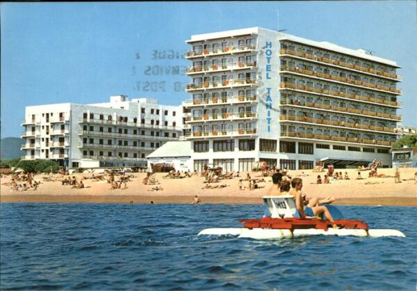 Santa Susanna Hotel Tahiti Strand Tretboot