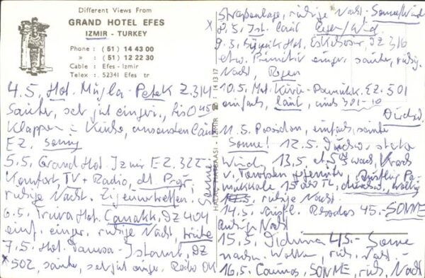 Izmir Grand Hotel Efes Swimming Pool Tennis W – Bild 2