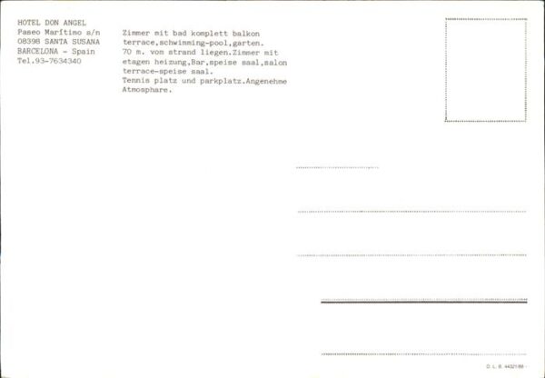 Santa Susanna Hotel Don Angel – Bild 2