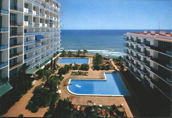 Marbella Andalucia Hotel Skol Swimming Pool Strand Costa d
