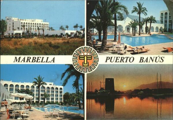 Marbella Andalucia Puerto Banus Abendstimmung Club 24 Hote