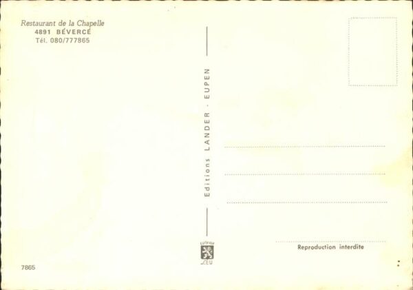Beverce Restaurant de la Chapelle – Bild 2