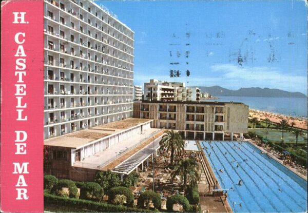 Cala Millor Mallorca Hotel Castell de Mar Swimming Pool Stra