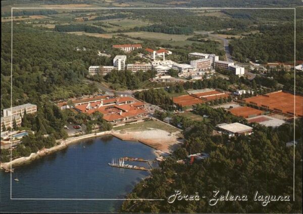 Porec Hoel Albatros Zelena Laguna Tennis Hafe