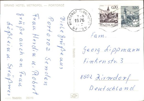 Portoroz Grand Hotel Metropol Orangenbaum – Bild 2