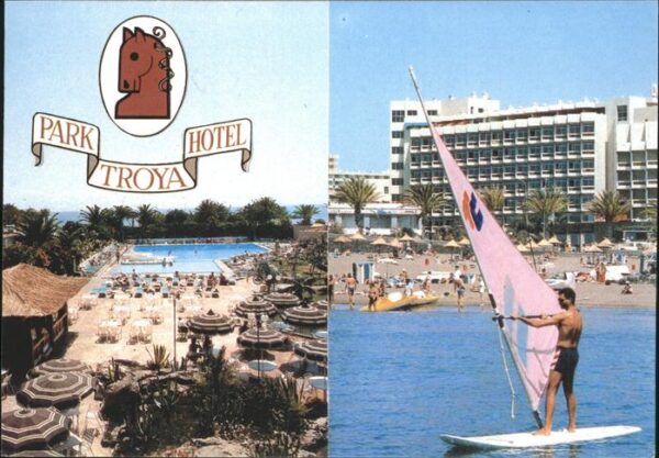 Tenerife Park Hotel Troya Swimming Pool Playa de