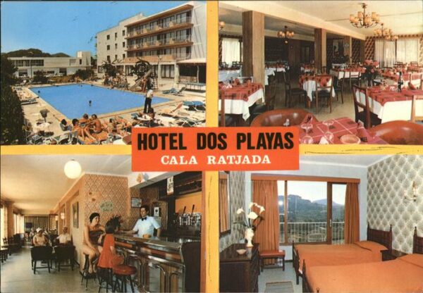 Cala Ratjada Mallorca Hotel Dos Playas Swimming Pool Restaura